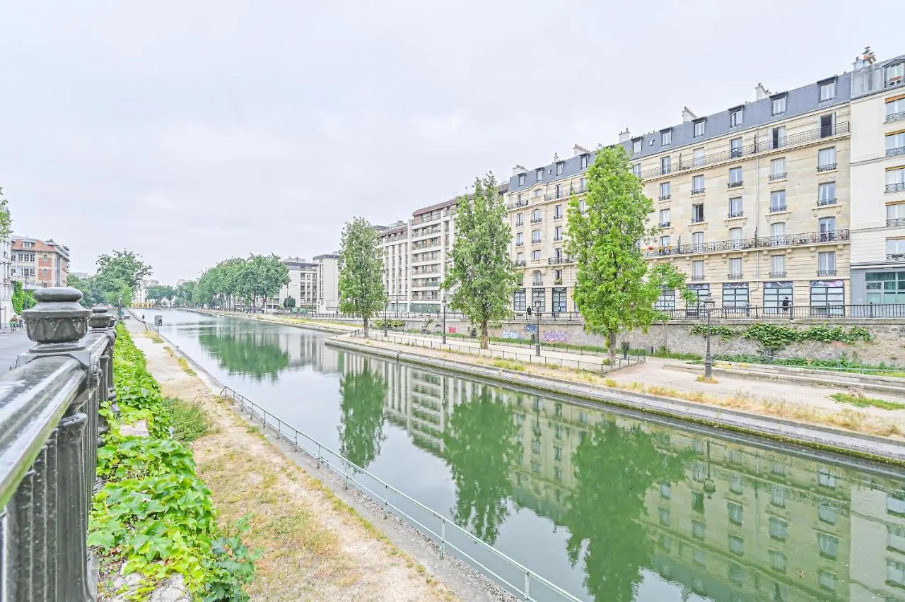 Studio Parisien - Gare De L'Est - Gare Du Nord - Republique Apartment France